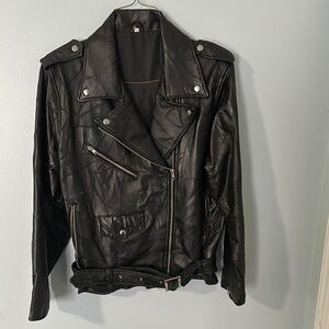 Classic Black Leather Jacket